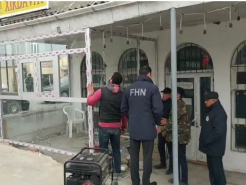 Binə və Nərimanovda qanunsuz tikintilər söküldü - VİDEO