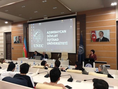 UNEC kitabxanaları Heydər Əliyev irsini dünya kataloqunda araşdırır
