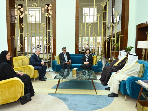 Sahibə Qafarova Bəhreyndə səfərdədir - FOTO