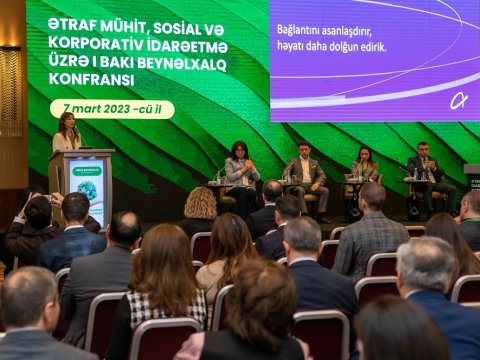 Azercell-in sponsorluğu ilə konfrans keçirilib - VİDEO