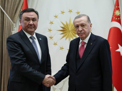 Ərdoğan TDT-nin Baş katibi ilə görüşdü 