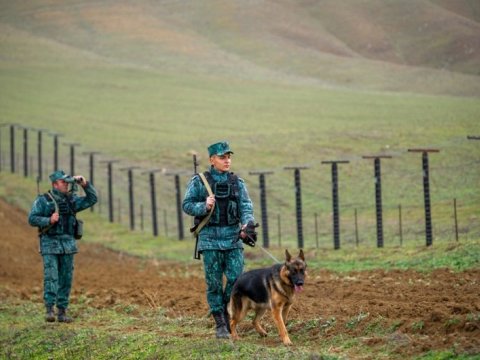 Sərhədi pozan 4 nəfər SAXLANILDI