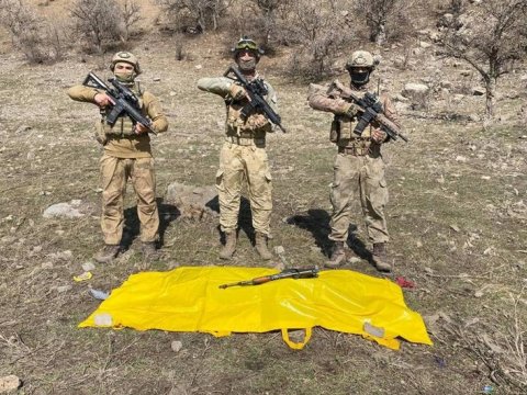 Türkiyənin axtardığı terrorçu məhv edildi
