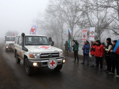 “Qızıl Xaç” 200-ə yaxın ermənini Qarabağa gətirib - ÖZƏL