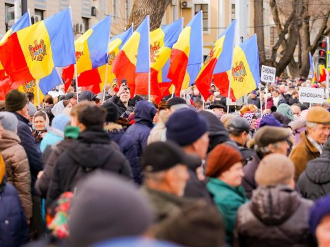 Moldovada etiraz aksiyası - Saxlanılanlar var