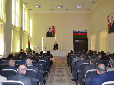 Füzulidə dərman təminatı ilə bağlı müşavirə keçirilib