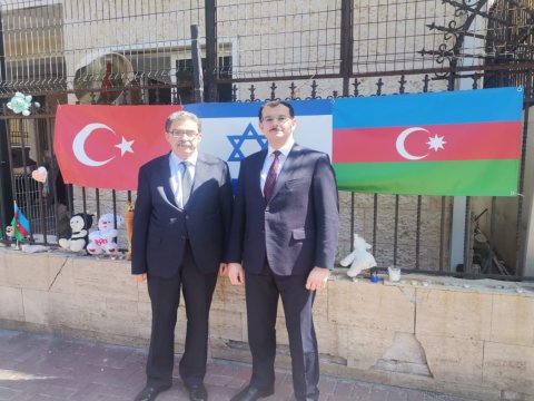 Azərbaycan və Türkiyənin İsraildəki səfirləri görüşdü
