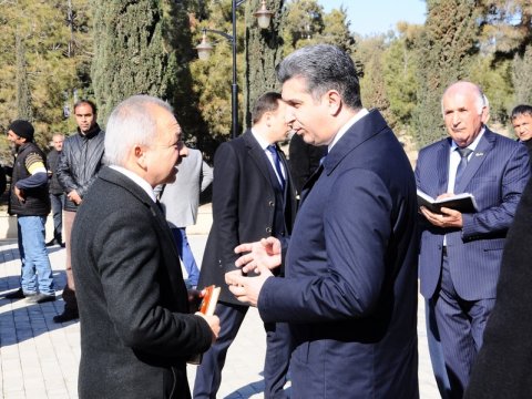 Qasımbəyli kənd sakinləri ilə səyyar görüş  - FOTOLAR