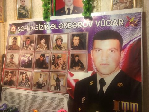 Bu yol şəhid evinə gedir...