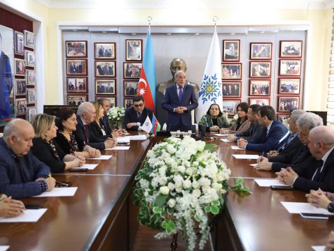 Gəncə Dövlət Universitetində tədbir keçirilib - FOTOLAR