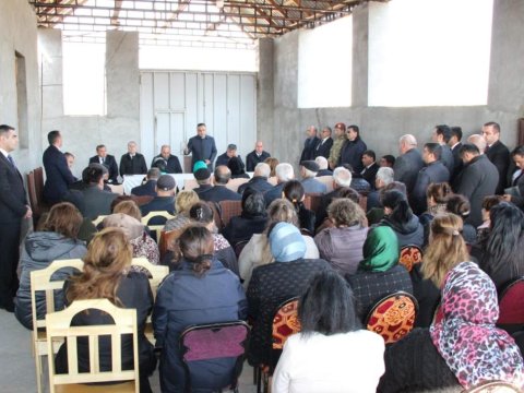 Goranboyda səyyar qəbul keçirilib