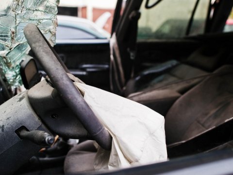 Xocalıda ağır yol qəzası - Sürücü öldü