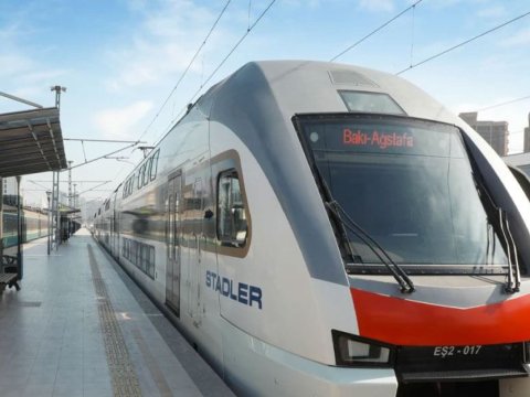 Bakı-Ağstafa qatar reyslərinin sayı artırılır