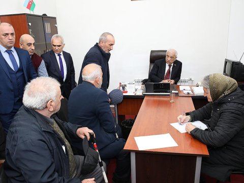 Şəhid ailələri və qazilər hər zaman AHİK-in diqqətindədir