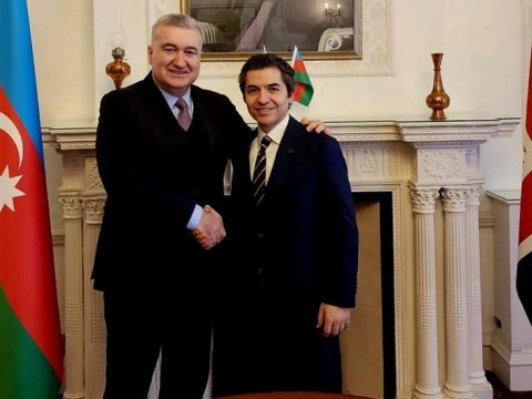 Azərbaycan və Türkiyənin Britaniyadakı səfirləri görüşdü