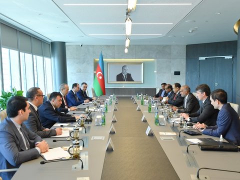 Nazir xarici avtomobil istehsalçıları ilə görüşdü 