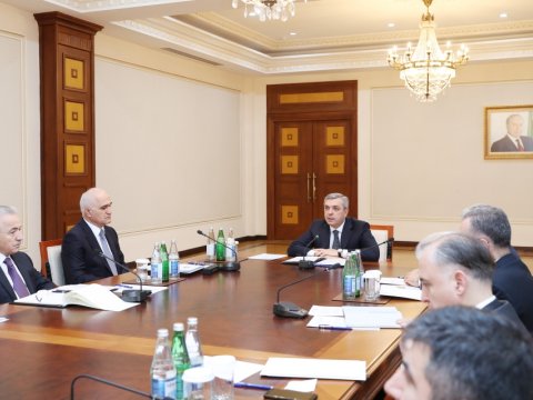 Əlaqələndirmə Qərargahının iclası keçirildi - FOTO