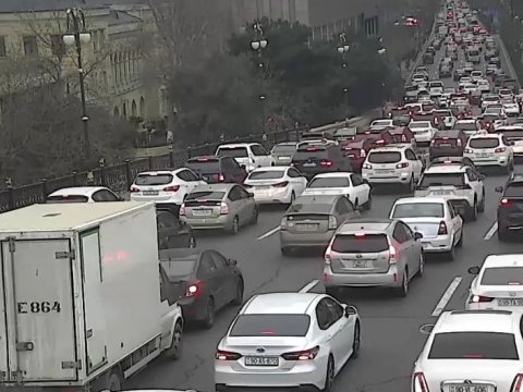 Hazırda tıxac olan yolların SİYAHISI