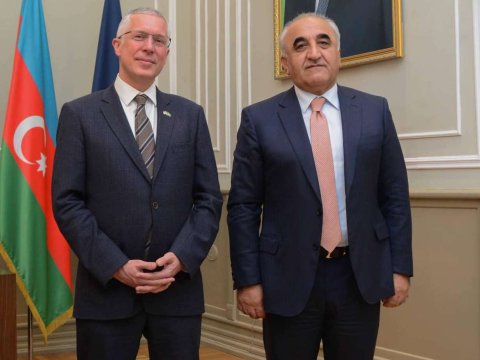 Britaniya səfiri UNEC-də olub