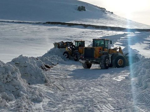 2250 km yol qar örtüyündən təmizlənib - Nazirlik