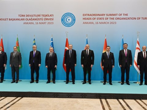 Dövlət başçıları birgə nahar etdilər