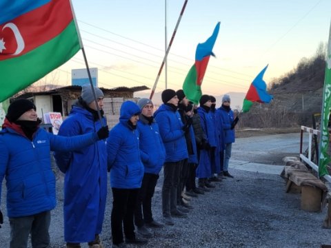 Laçın yolundakı aksiyanın 96-CI GÜNÜ