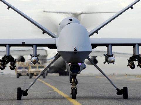 Qara dənizə düşən ABŞ dronunun hissələri tapılıb - CNN