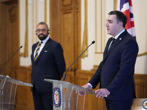 Britaniya və Gürcüstan XİN başçıları görüşdü