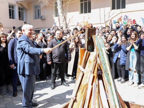 ADU-da Novruz şənliyi keçirilib - FOTOLAR