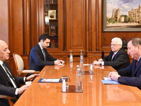 Əli Əsədov Dağıstan Məclisinin sədri ilə görüşdü