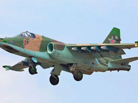 Rusiyanın daha bir Su-25 qırıcısı VURULDU