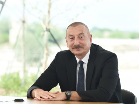 Dövlət başçısı Talışın Baş planı ilə tanış oldu 