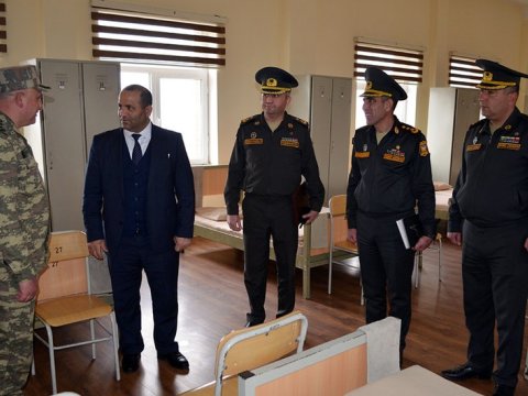 Ombudsman nümayəndələri hərbi hissədə olub