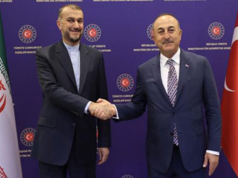 Çavuşoğlu Abdullahianla Azərbaycanı müzakirə etdi