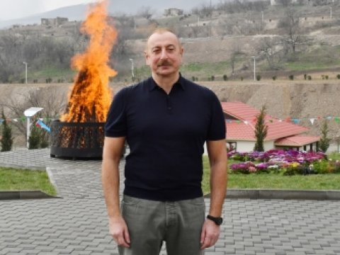 Təbriklərimi Qarabağdan deməyim böyük xoşbəxtlikdir - Prezident