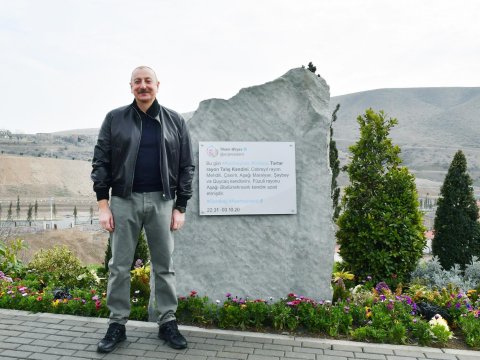 Prezidentin Qarabağa səfərləri \