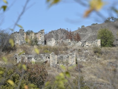 Ermənilərin viran qoyduğu Nəcəfalı kəndi FOTOLARDA