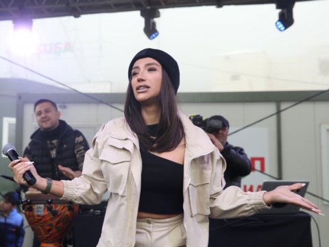 Məşhurlar Laçın yolunda - Bayram konsertindən FOTOLAR