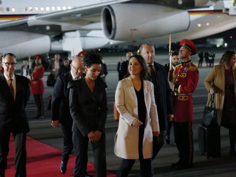 Almaniya XİN başçısı Gürcüstana gəldi 