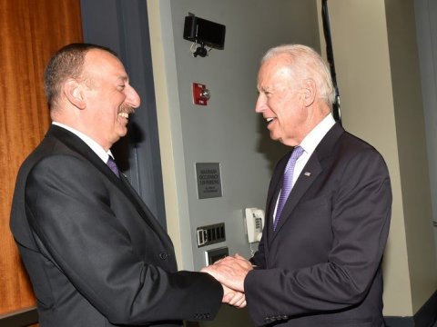 ABŞ lideri İlham Əliyevi TƏBRİK ETDİ 