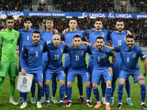 İsveç-Azərbaycan matçında start heyətlər