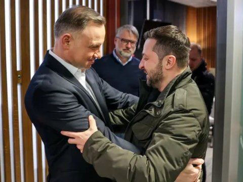 Zelenski Polşaya GEDƏCƏK