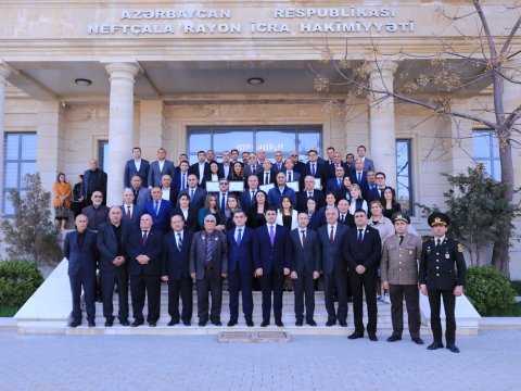 YAP Neftçala rayon təşkilatının 30 illiyi qeyd olunub - FOTO