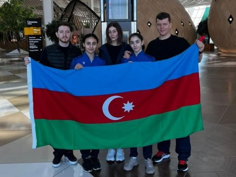Gimnastlarımız Bolqarıstana yollandılar