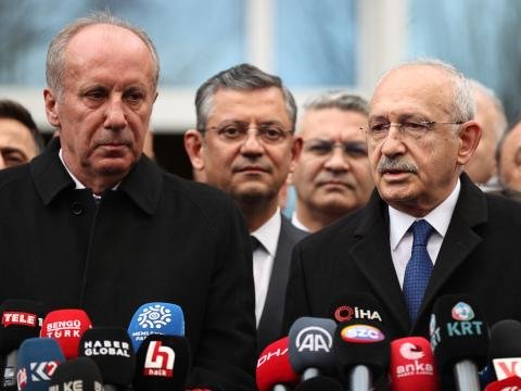 Kılıçdaroğlu Muharrem İnce ilə görüşdü