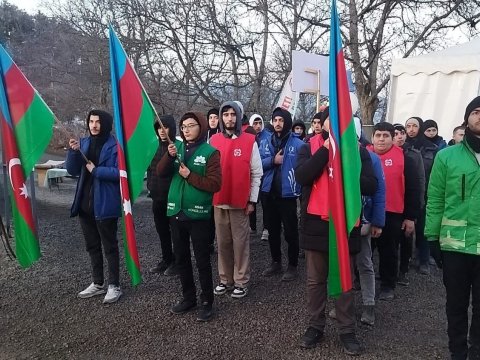 Laçın yolundakı aksiya 109 GÜNDÜR davam edir