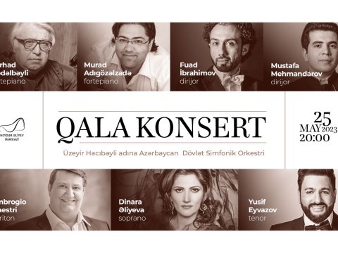 Heydər Əliyev Mərkəzində qala konsert keçiriləcək