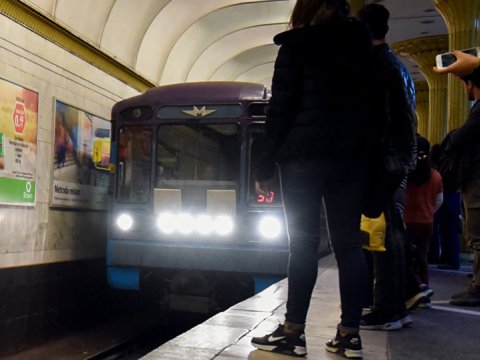 Bakı metrosunda həyəcanlı anlar - YENİLƏNİB
