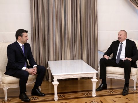 İlham Əliyev Selçuk Bayraktarı qəbul etdi