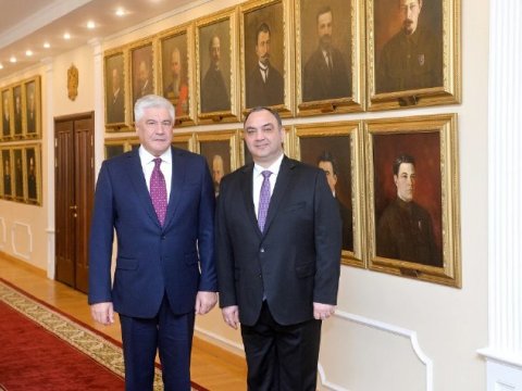 Rusiya və Ermənistanın daxili işlər nazirləri görüşdü